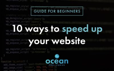 10 Ways to Speed Up Your Website