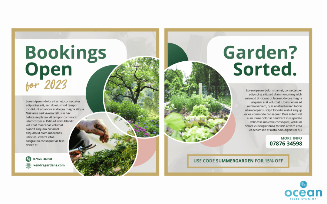 Kendra Gardens Social Media Post Design