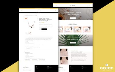 HK Jewellery Shop Website Design