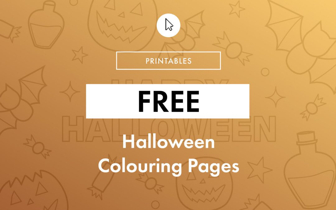 FREE Halloween Colouring Pages (Printable!)