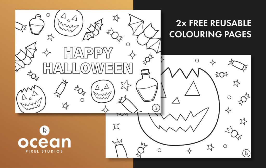 Free Halloween Colouring Pages 2023