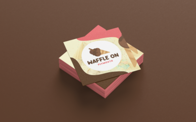 ‘Waffle On’ Ice Cream Brand Design