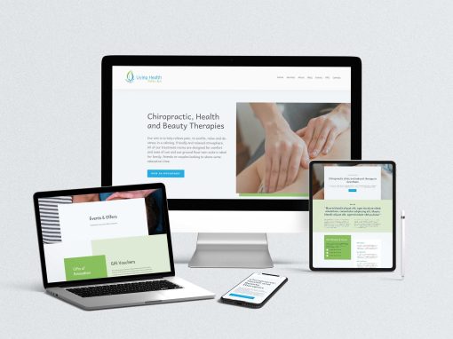 Living Health Website Design